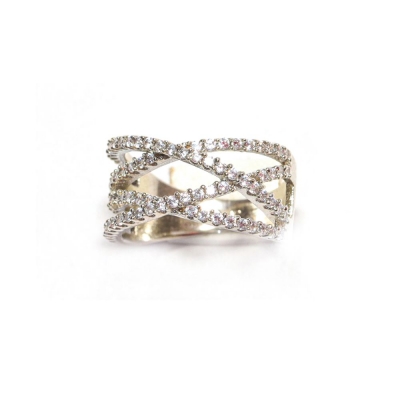 Entwine Crossover Ring